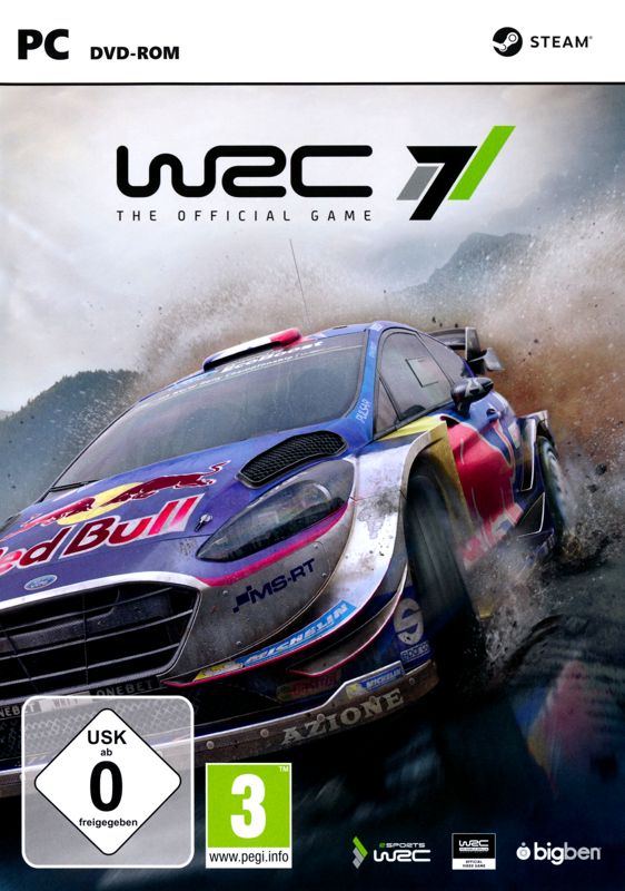 WRC 7 box art for Xbox One